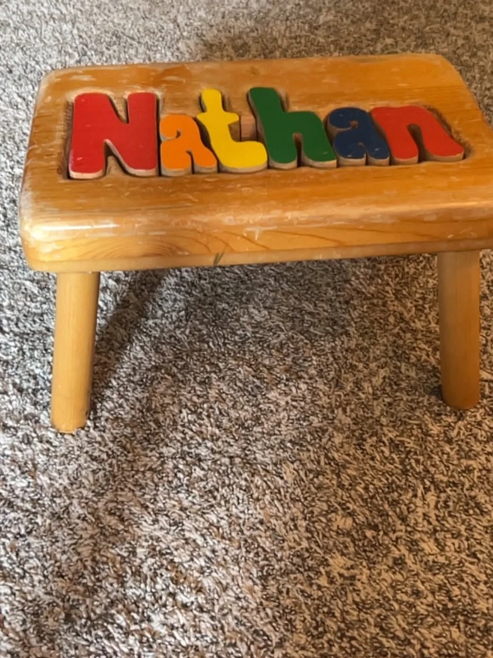 N/A colorful wooden